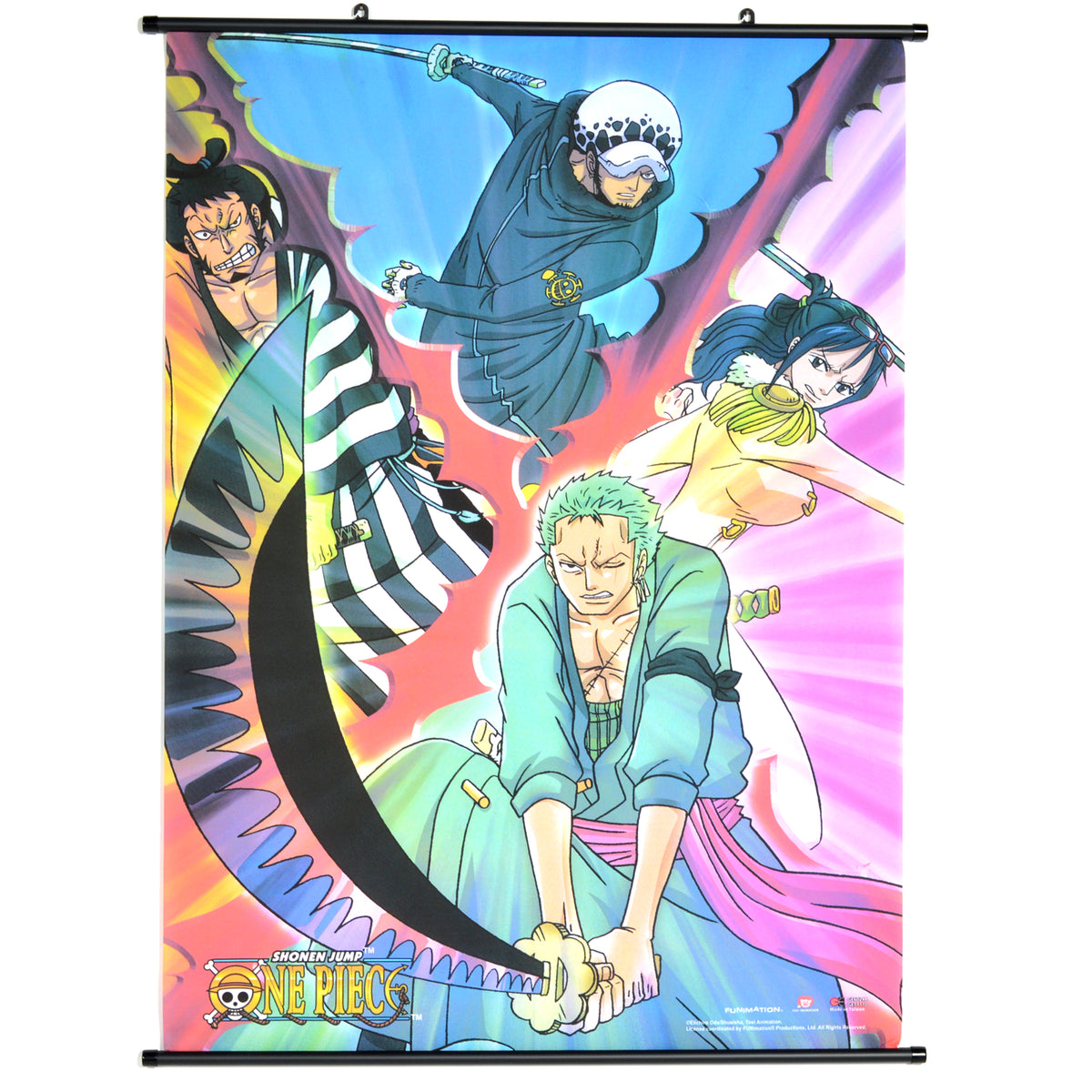 One Piece Onward Voyage Wall Art Scroll