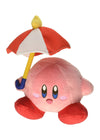 Kirby Adventure All Star - Umbrella/ Parasol Kirby 2 Plush, 7"