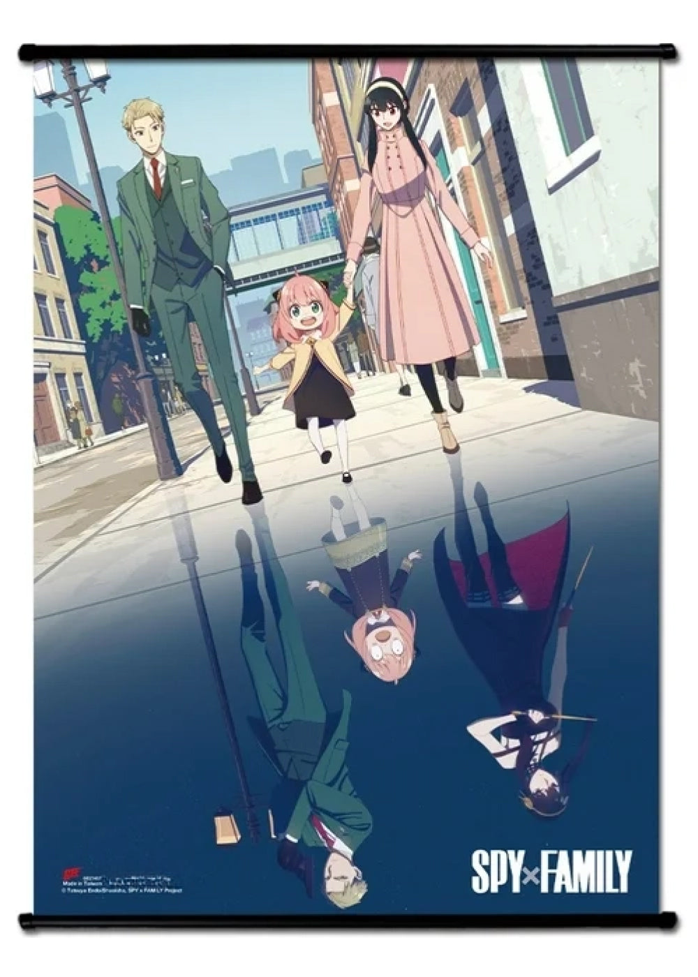 Spy X Family - Group Day and Night Wall Scroll– Best Anime Shop