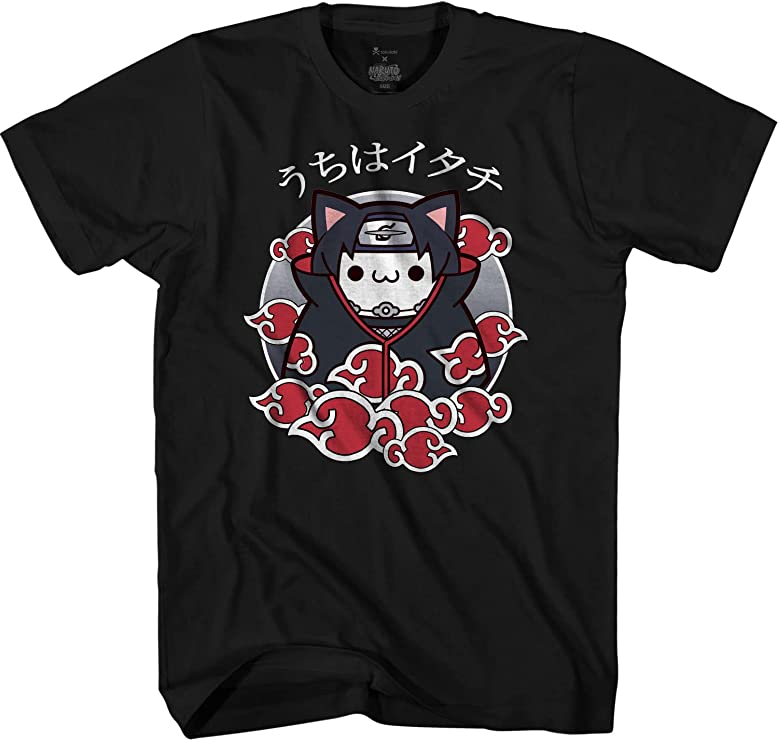 Naruto Cat Itachi Akatsuki Cloud Shirt– Best Anime Shop
