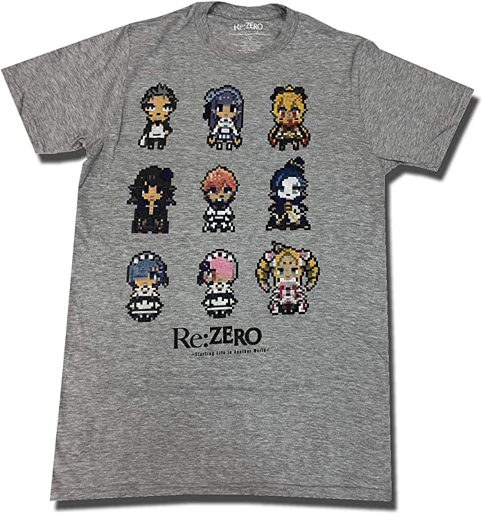 Re:Zero Character Sprites Super Vintage Shirt– Best Anime Shop