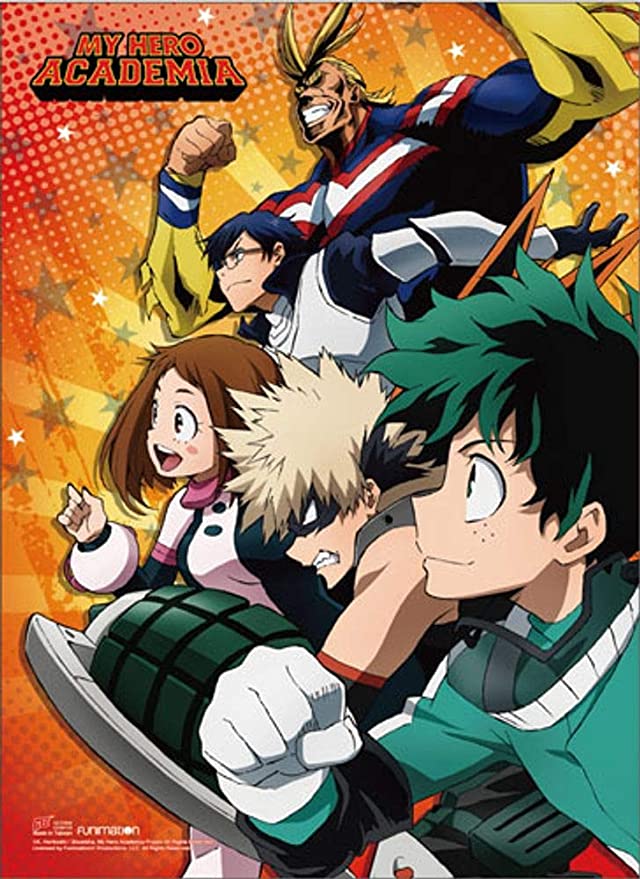 My Hero Academia - Group 02 WALLSCROLL– Best Anime Shop