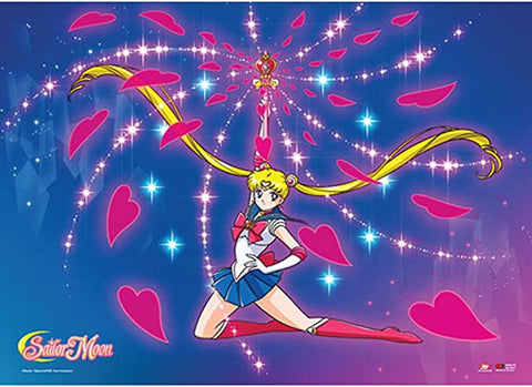 Sailor Moon - Sailor Moon Spiral Heart Attack Wall scroll