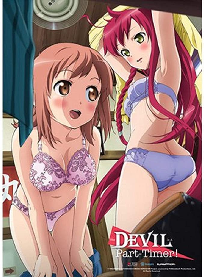 Devil is a Part-Timer - Lingerie Changing Wall scroll– Best Anime Shop