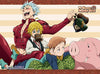 The Seven Deadly Sins Group - Wall Scroll