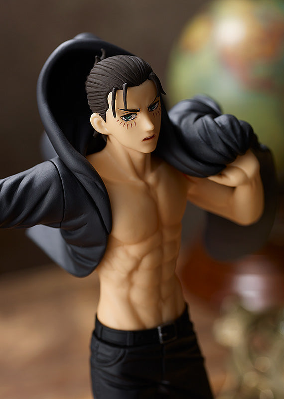 Attack on Titan: Eren Yeager Pop Up Parade PVC Figure,Multicolor– Best Anime Sho