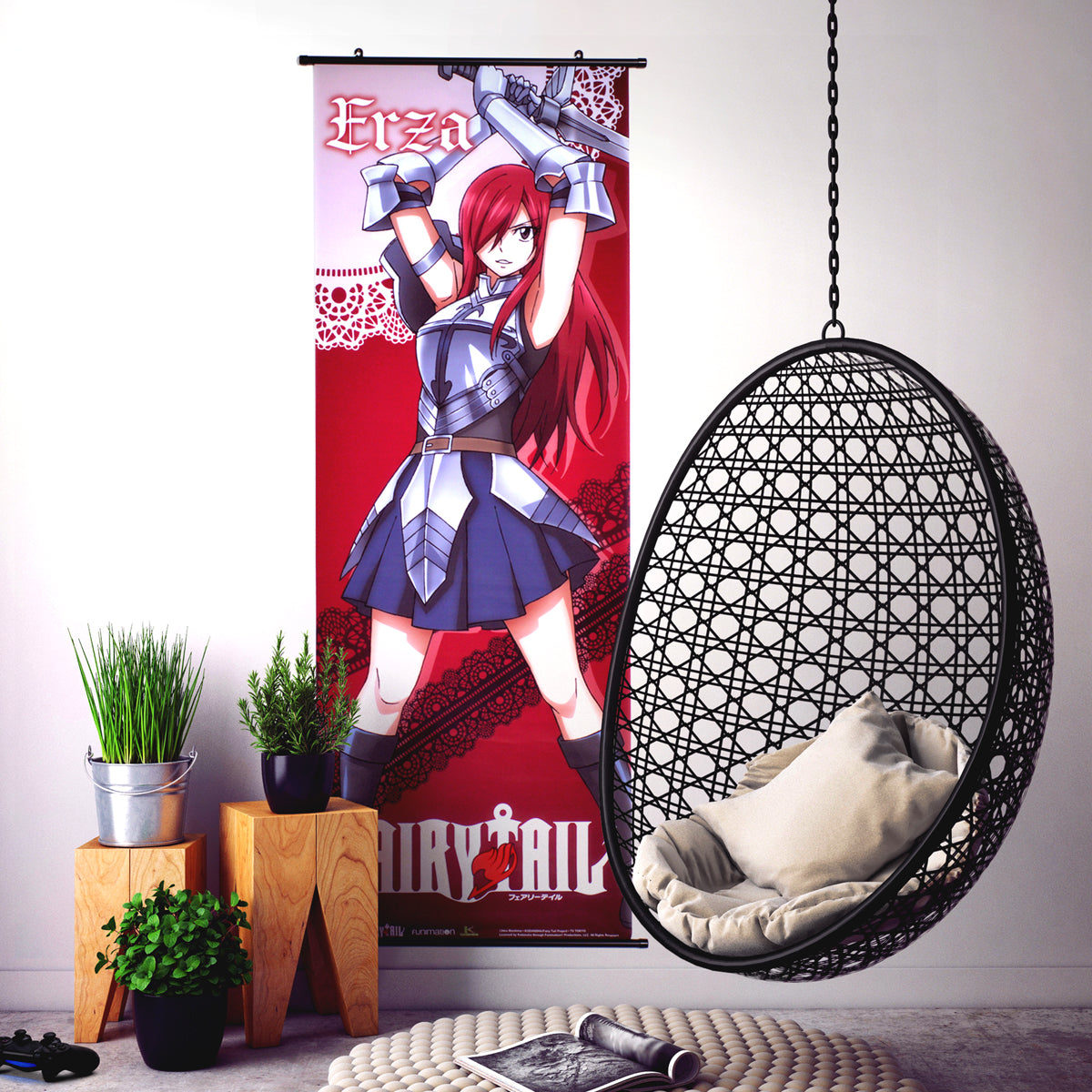 fairy-tail-erza-wall-scroll– Best Anime Shop