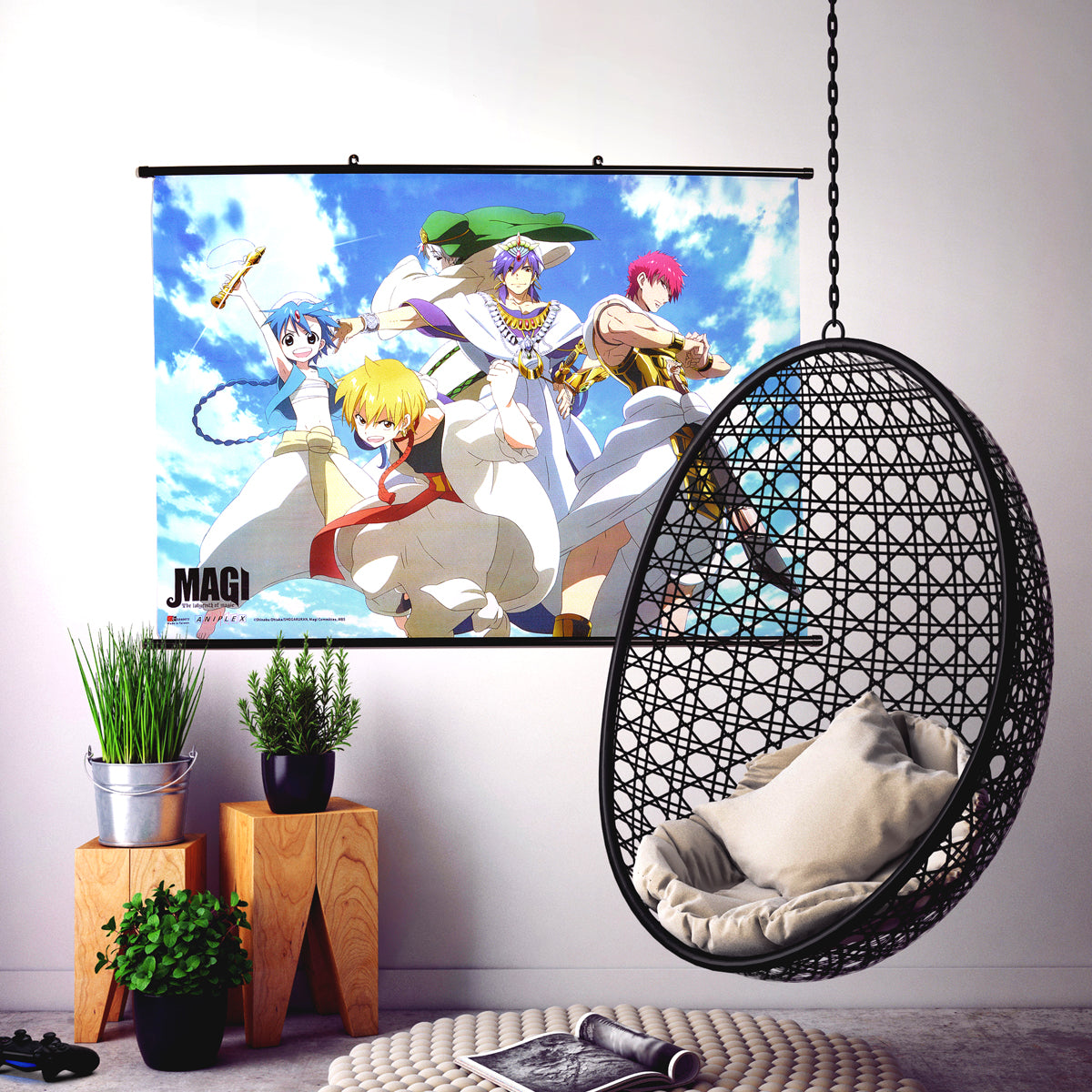 magi-the-labyrinth-of-magic-main-cast-wall-scroll– Best Anime Shop