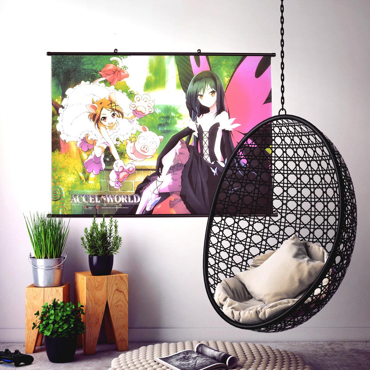 accel-world-kuroyukihime-ardor-maiden-wall-scroll– Best Anime Shop