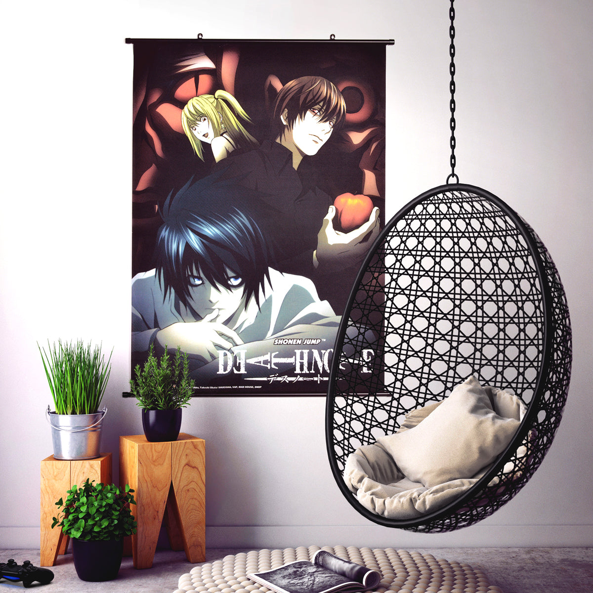 death-note-mind-game-wall-scroll– Best Anime Shop